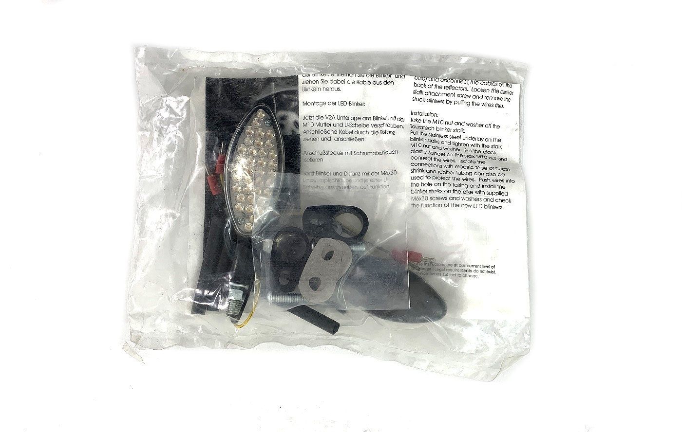 TOURATECH / ツアラテック LED indicators front BMW R 1200 GS oval