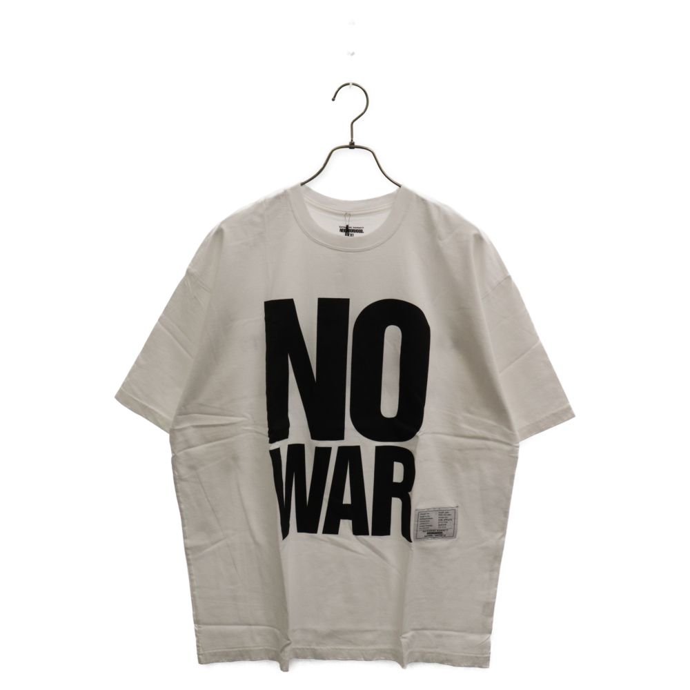 NEIGHBORHOOD (ネイバーフッド) 22AW × KATHARINE HAMNETT No War Tee キャサリンハムネット Tシャツ 222PCKHN-ST01 ホワイト