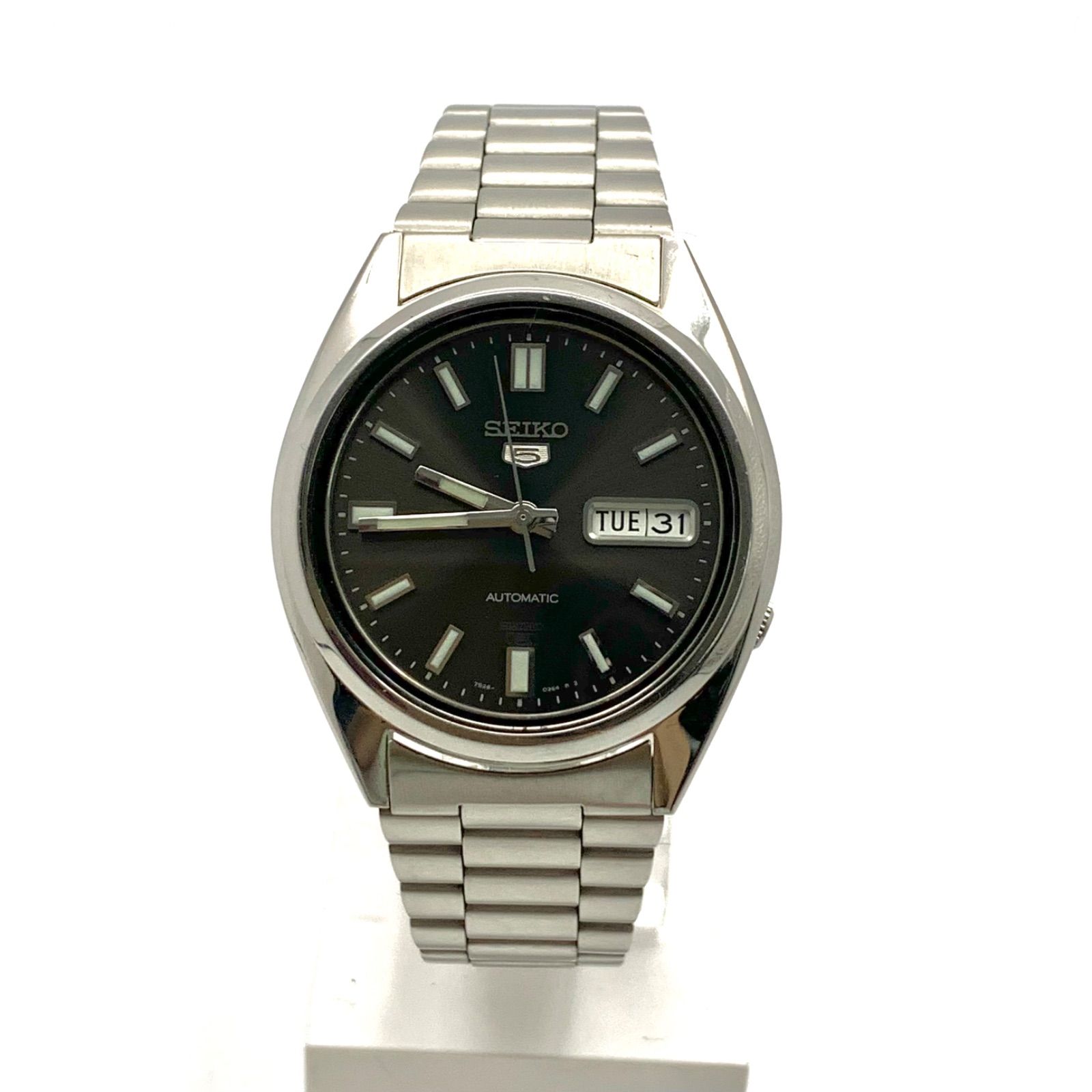 中古】SEIKO 7S26-3040 自動巻き 腕時計 ブラック - メルカリ