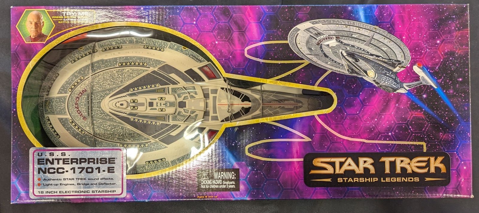 ART ASYLUM STARSHIP LEGENDS USS ENTERPRISE NCC-1701-E 18インチ