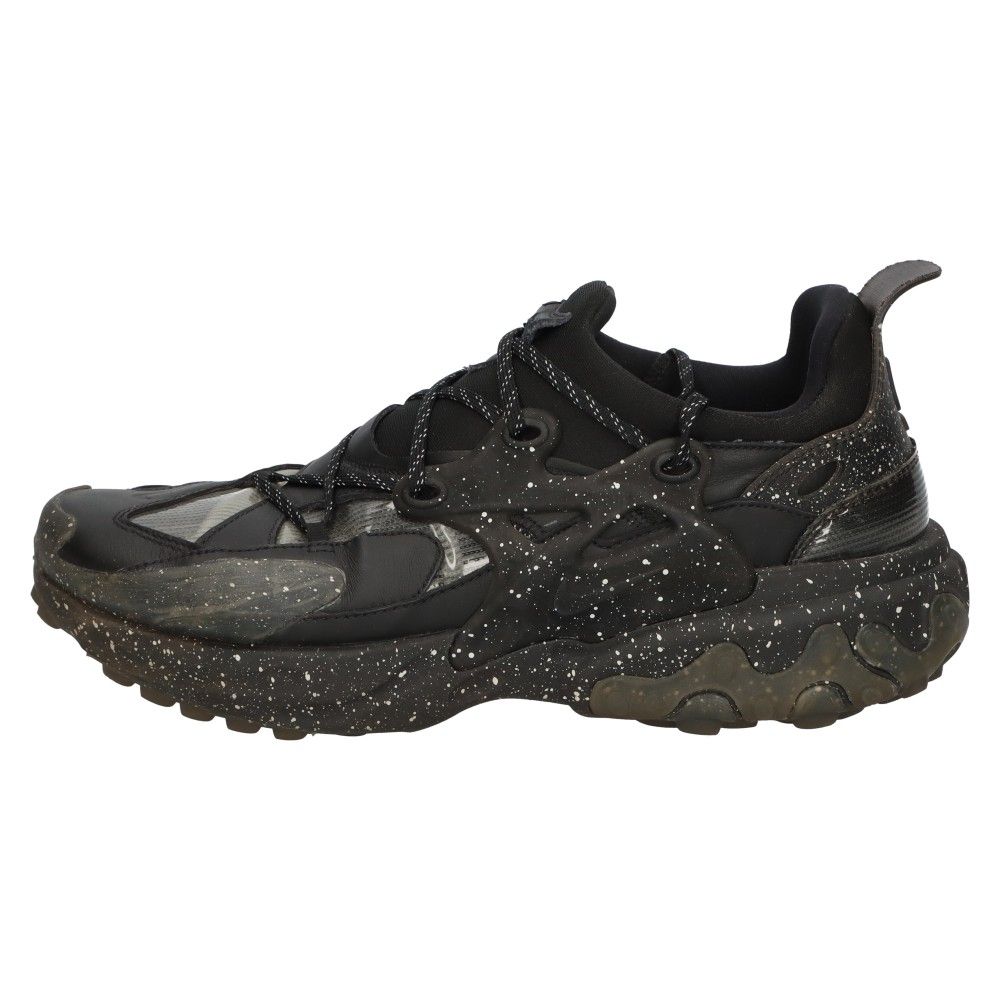 NIKE (ナイキ) × UNDERCOVER REACT PREST アンダーカバー リアクトプレスト ローカット スニーカー ブラック US10/28cm CU3459‐001