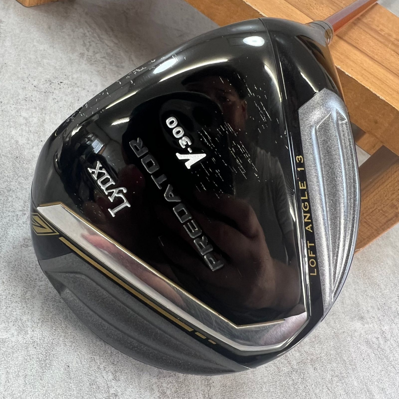 Lynx - LYNX　リンクス　PREDATOR　V-300　プレデター　メンズゴルフドライバー　カーボン　S　13°　右利き用　DR　42.5インチ　C-7　約315g Lynx - LYNX リンクス PREDATOR V-300 プレデター メンズゴルフ