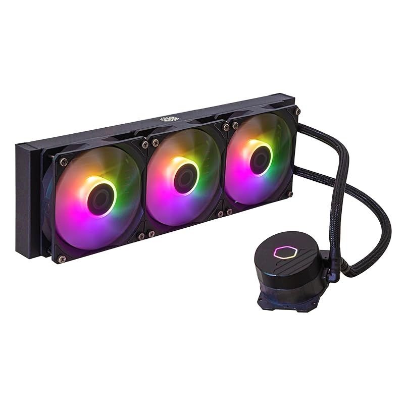 Cooler Master MasterLiquid 360L Core ARGB LGA1700 | AM5対応 360mmラジエーター搭載 簡易水冷 CPUクーラー MLW-D36M-A18PZ-R1 FN1929