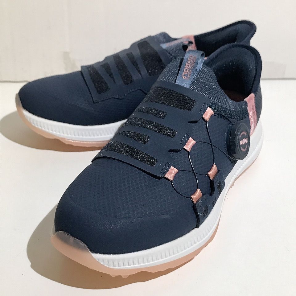 おが SKECHERS レディース スケッチャーズ ゴルフシューズ スリップ