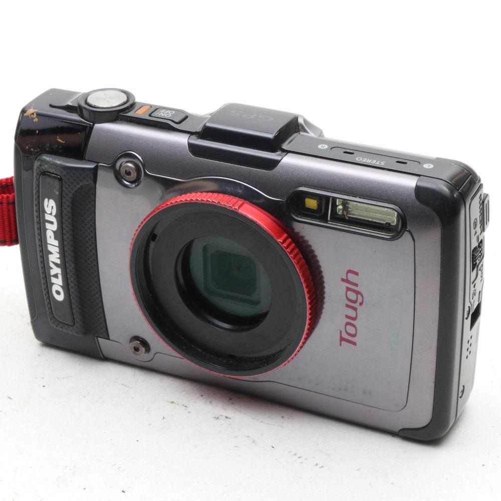 OLYMPUS デジタルカメラ TG 1 シルバー 12 m防水 2 m耐落下衝撃 10℃耐低温 耐荷重100 kg 1200万画素