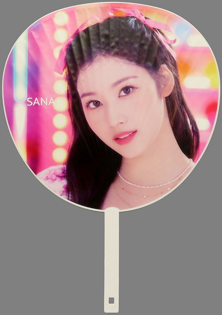 中古】うちわ サナ うちわ 「TWICE JAPAN FAN MEETING 2022