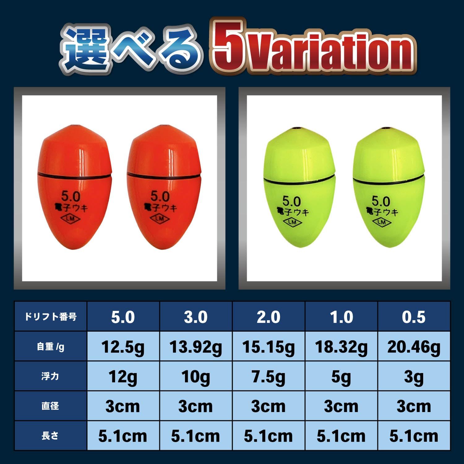 10個 電気ウキセット 取りこぼす 電子ウキ ふかせウキ