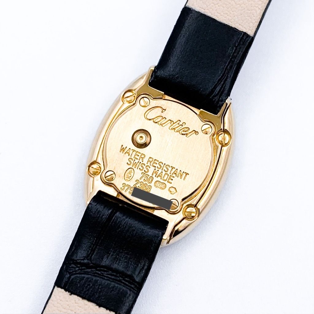 【仕上済】カルティエ ベニュワール K18 YG ダイヤ K18YG レディース 腕時計 CARTIER 時計レディース