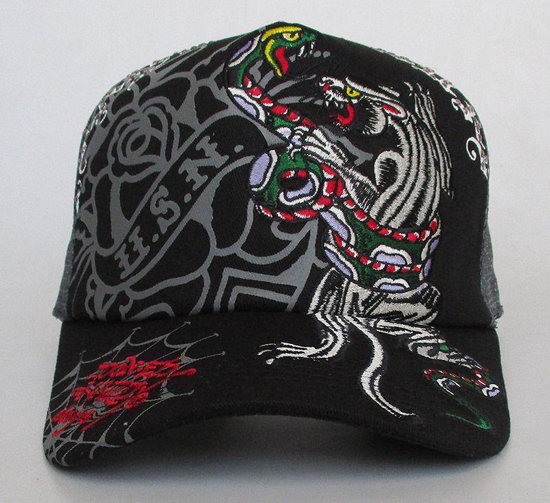 エドハーディー Ed Hardy ツイルメッシュキャップ 帽子 メンズ