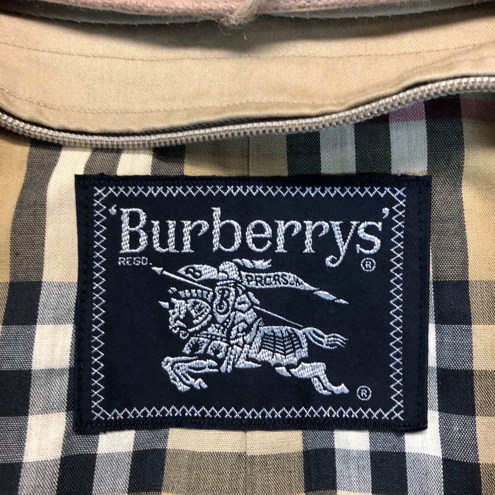 バーバリーズ BURBERRY ステンカラーコート ロングコート 70s