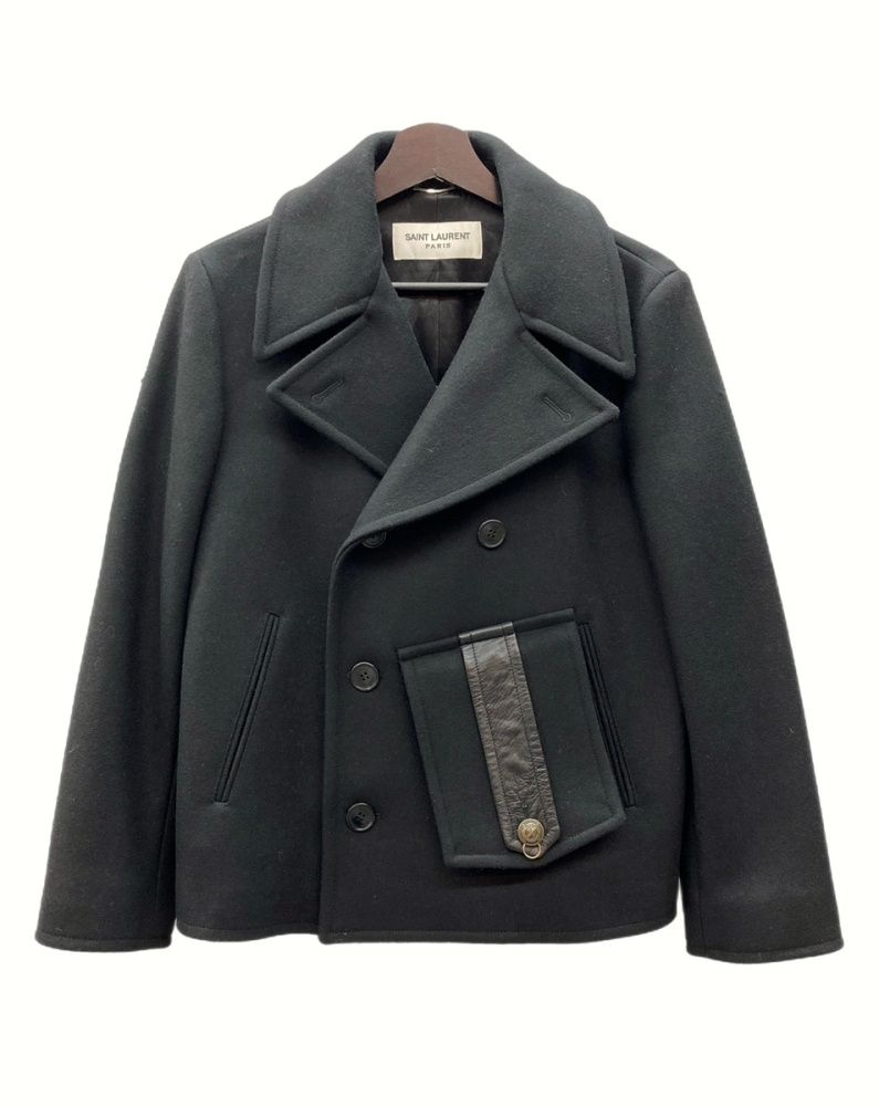 サンローラン Saint Laurent 16年 Pea Coat ピー コート Pコート