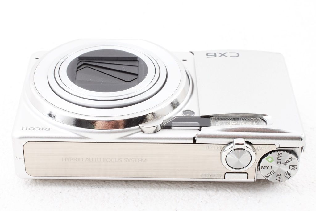 リコー デジカメ RICOH CX6 シルバー コンパクトデジタルカメラ 【公式