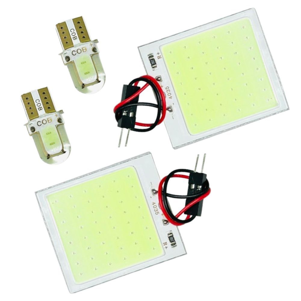 ステップワゴン RP6 RP7 RP8【アイスブルー】 LED ルームランプ セット COB 全面発光 室内灯 パーツ 超爆光 基板タイプ T10