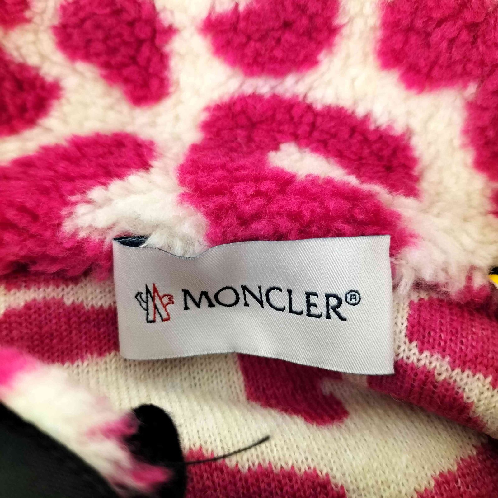 モンクレール MONCLER Pink Teddy Sweatshirt メンズ JPN：XS