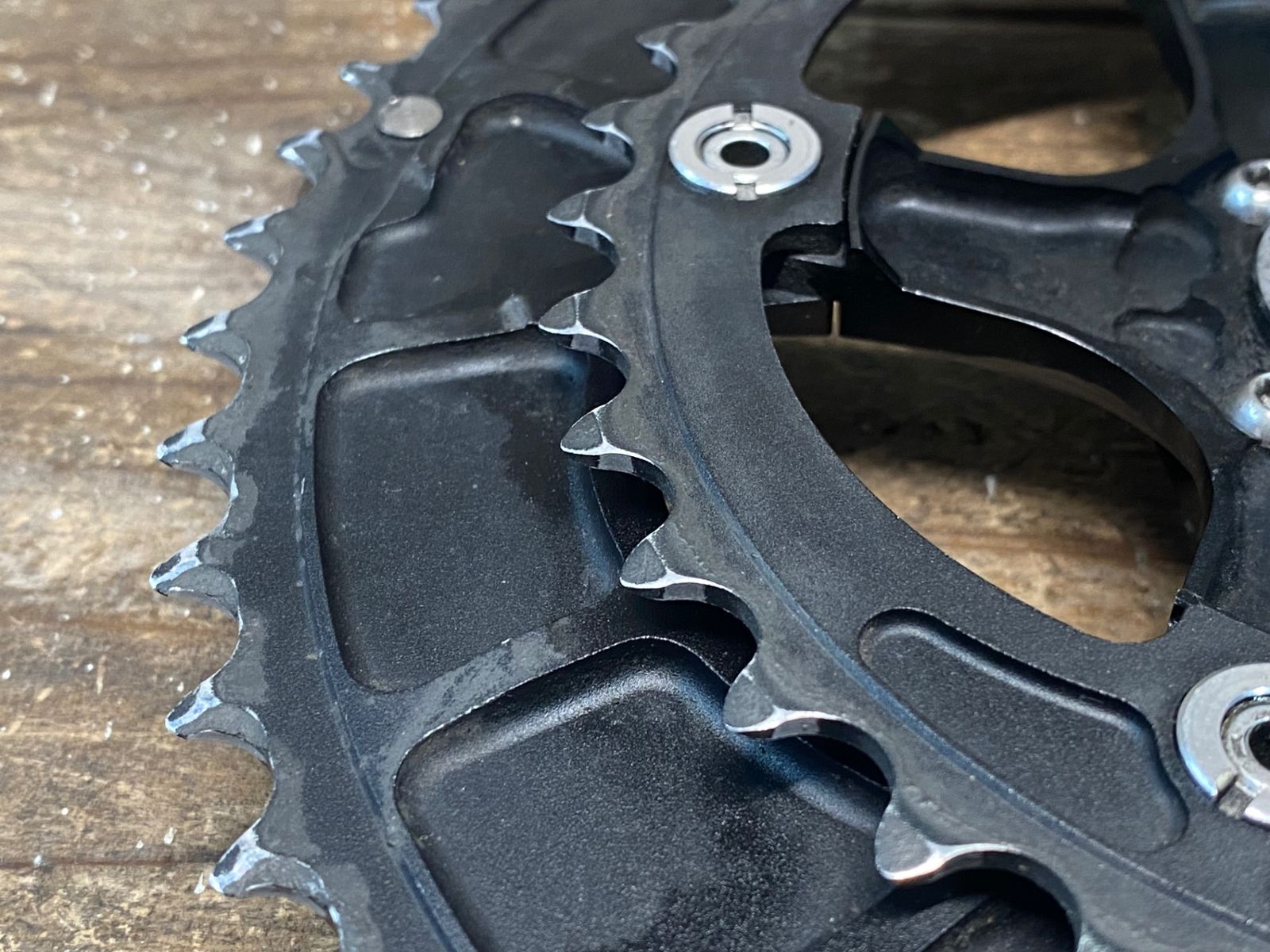 IQ408 リデア RIDEA クランクセット ES 3D24 楕円 50/35T 170mm Φ24