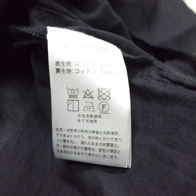 上品✨ヌキテパ コットンボイル カシュクールワンピース マキシ ダークネイビー ヌキテパ NE QUITTEZ PAS! コットンボイルカシュクール