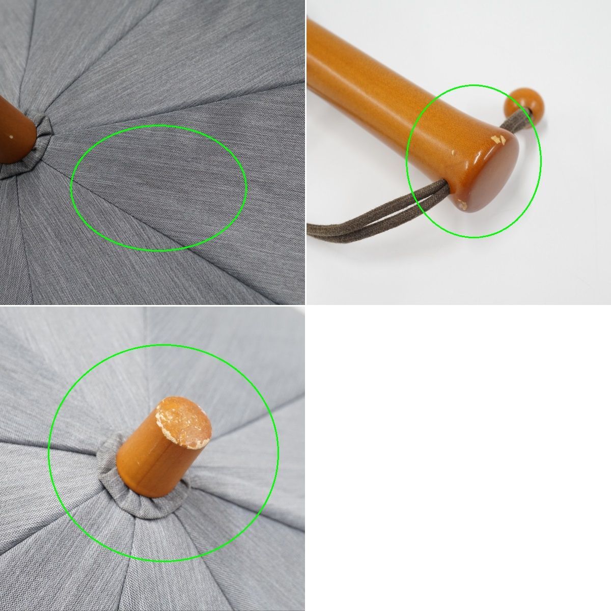 2段折り ファッション サンバリア100 完全遮光折日傘 USED美品 2段折