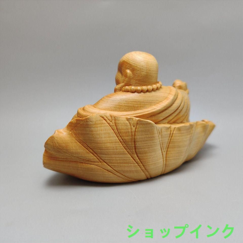 新品未使用 置物 開運 仏像 七福神 高級天然木彫り 布袋様 Amazon.co.jp: 木彫り 仏像 七福神 置物 布袋様の置物 ツゲ製