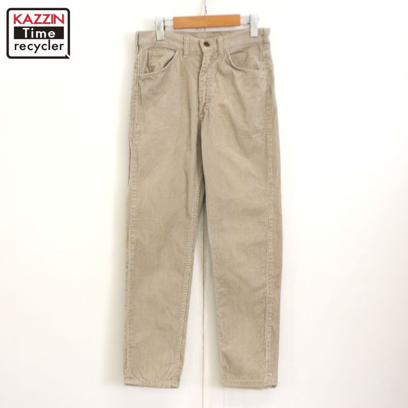 70s USA製 vintage Lee Leens コーデュロイ パンツ メンズ XLサイズ