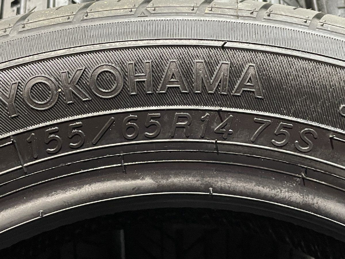 【新品】2025年製 YOKOHAMA S306 155/65R14 75S 夏タイヤ 4本 ミラトコット スペーシア ekワゴン ワゴンR N-BOX アルト タント等　(MTC934クレジットカード QRコード決済可能 ヨコハマタイヤ（YOKOHAMA TIRE） 4本セット【2025年製夏タイヤ