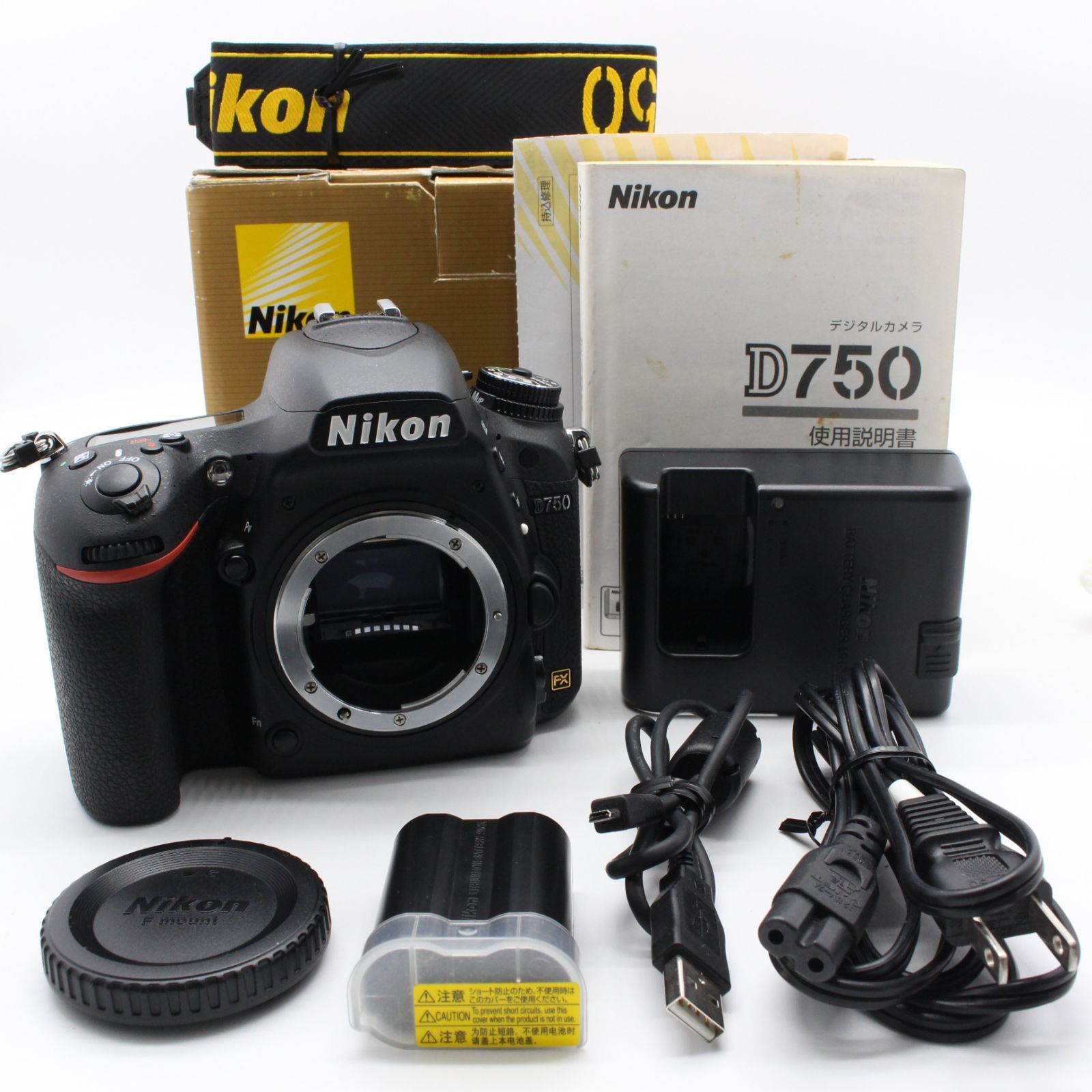 ★極上品★Nikon D750 ボディ ショット数464回