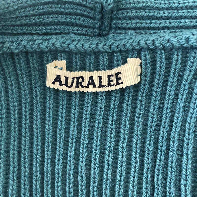 AURALEE / オーラリー | 2022AW | SUPER FINE WOOL RIB KNIT BIG