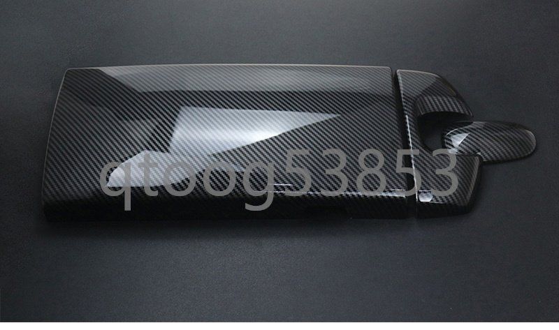 ベンツ W221 W216 Sクラス 2005-2012 3点セット アームレスト コンソールボックス ウッド カーボン調 カバー S350 S500 S550 SYR