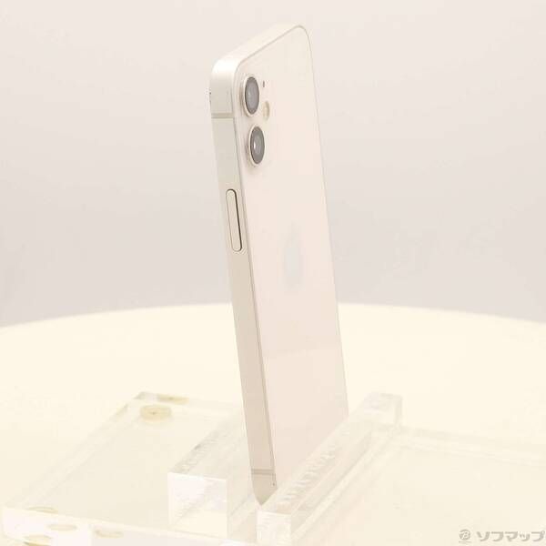 中古品〕 iPhone12 mini 128GB ホワイト MGDM3J／A SIMフリー【297