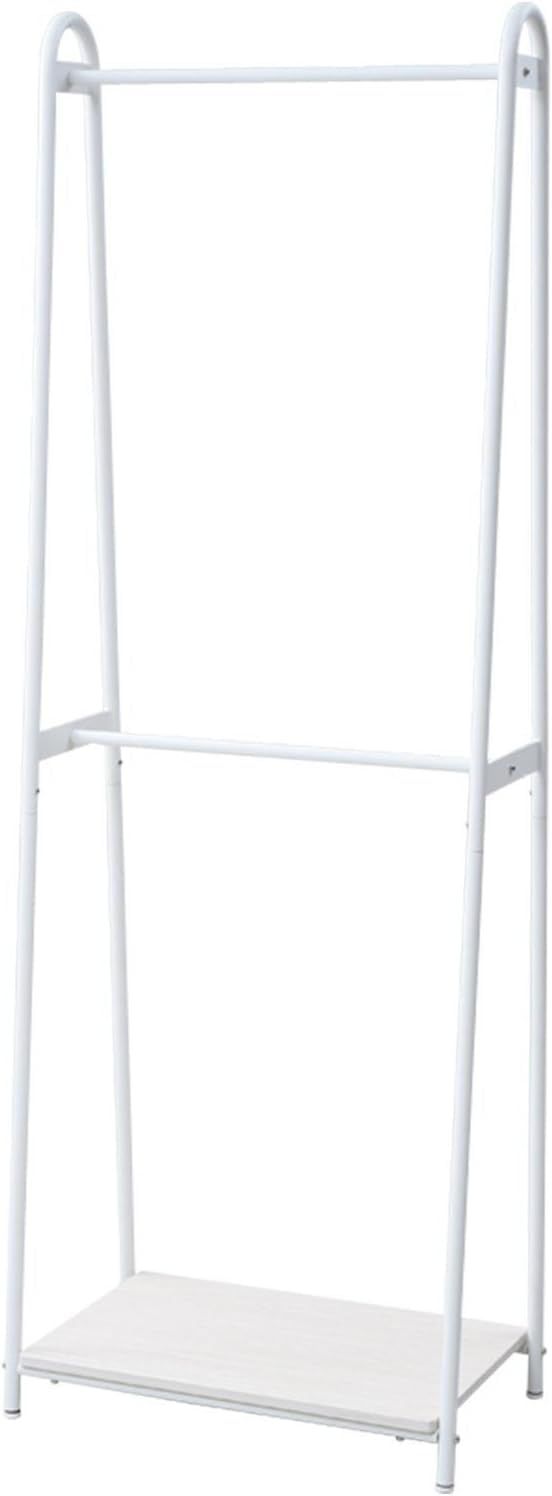 即日発送山善(YAMAZEN) ハンガーラック ホワイト 2段 ASH-T(WW/WH)