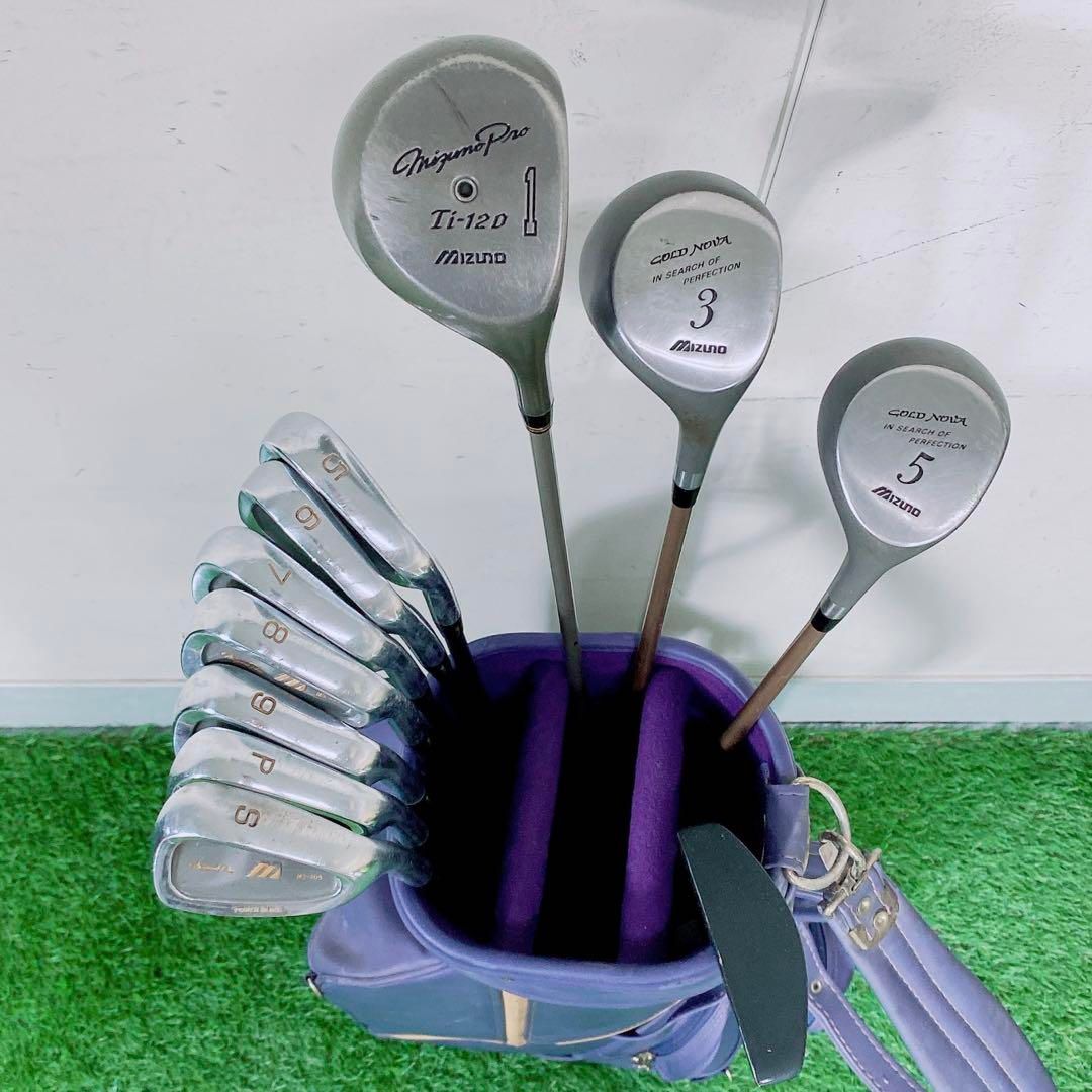 ゴルフクラブ　メンズセット　初心者　ミズノ　プロ Ti-120 入門　N1374 ゴルフクラブ メンズセット 初心者 ミズノ プロ Ti-120 入門