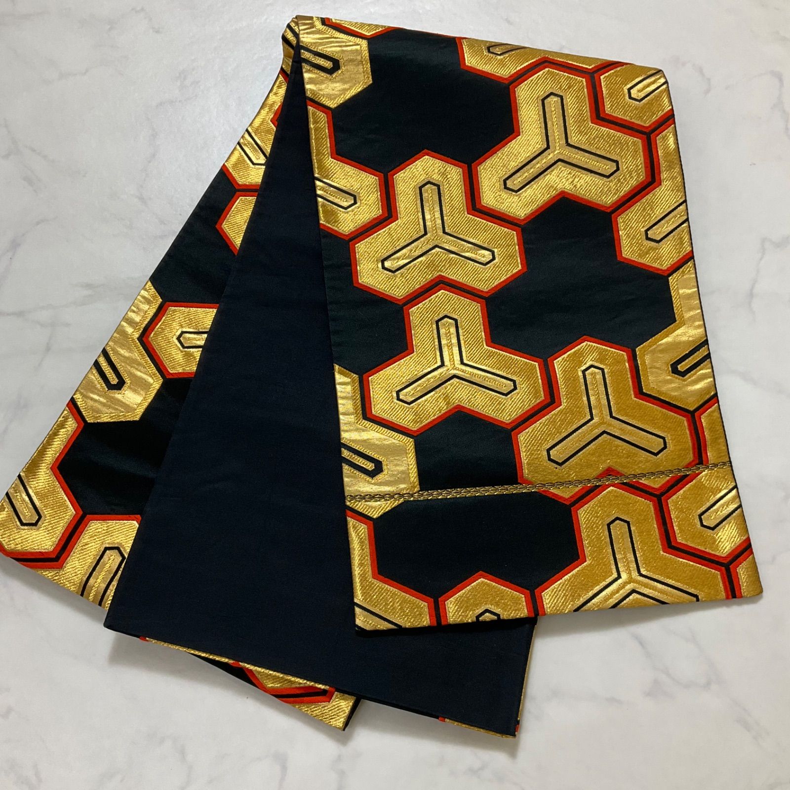 ◇kimono+one◇子ども帯◇最高級西陣織◇正絹◇子供帯帯◇七五三