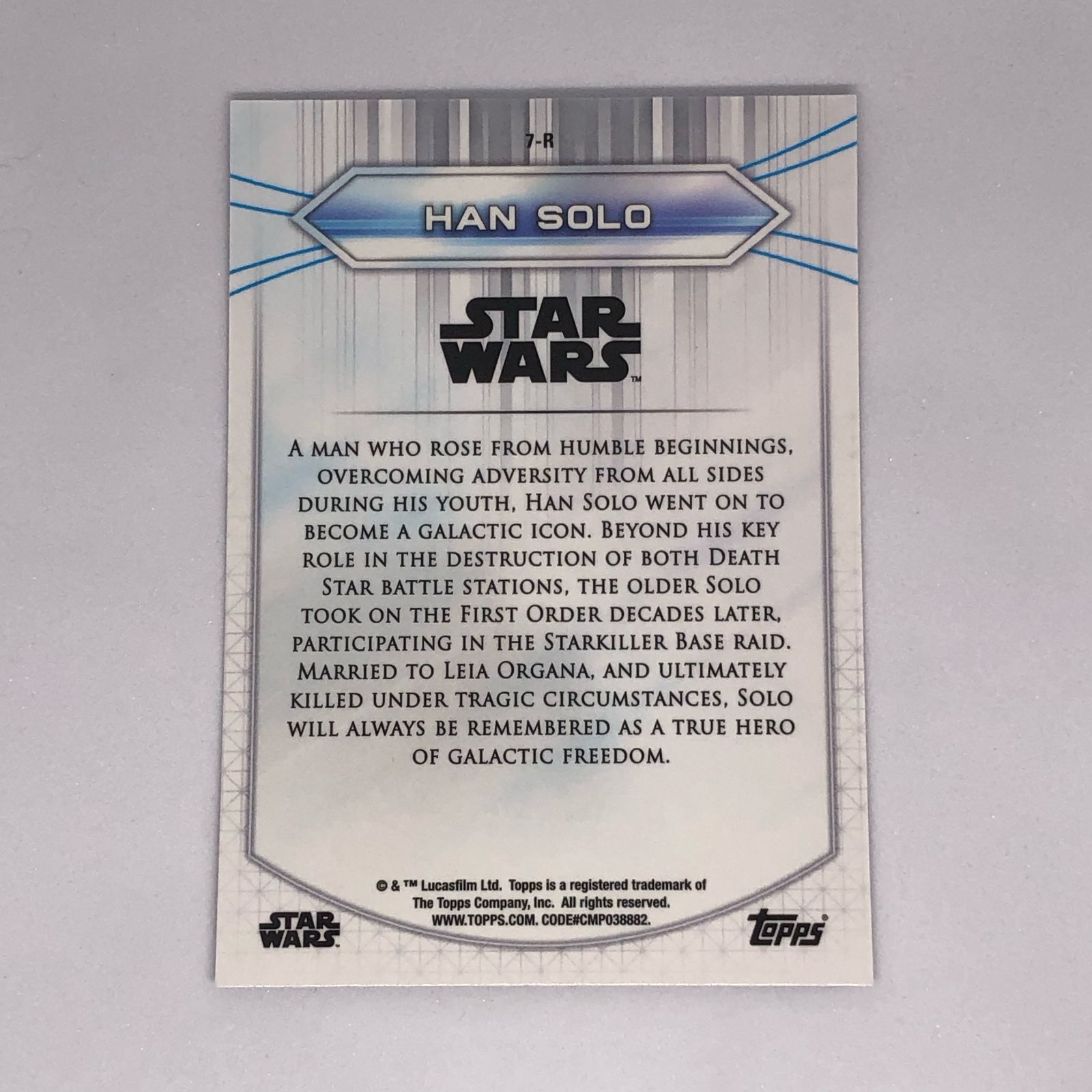 Topps - スケッチカード  Star Wars Saga Han Solo ハン・ソロ 1993 Topps Star Wars Galaxy -Original Sketches- #30 Han Solo