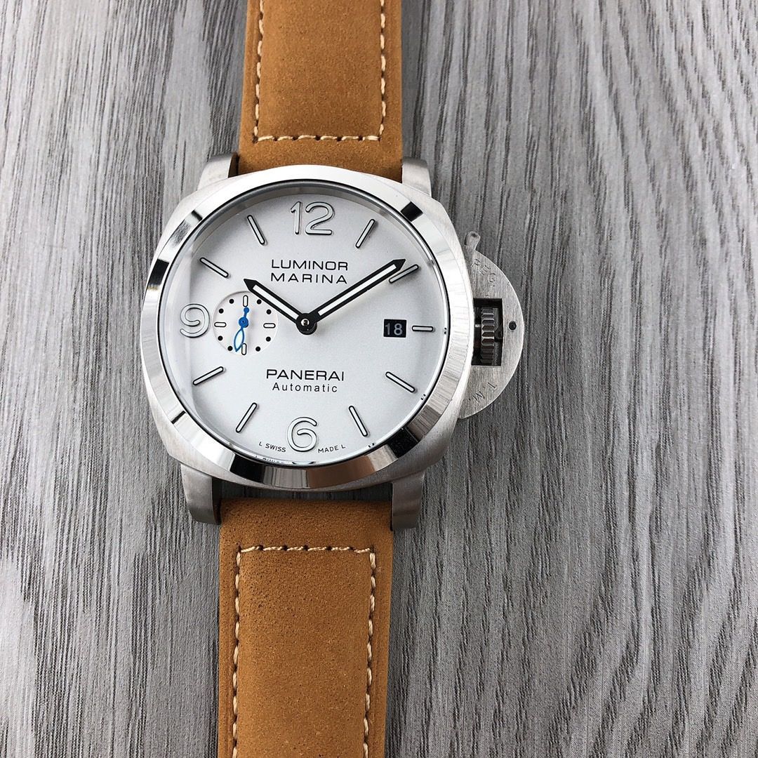 PANERAI パネライ Luminor M00078 - 44mm 自動巻き機械式|本革ベルト -WTO輸入2