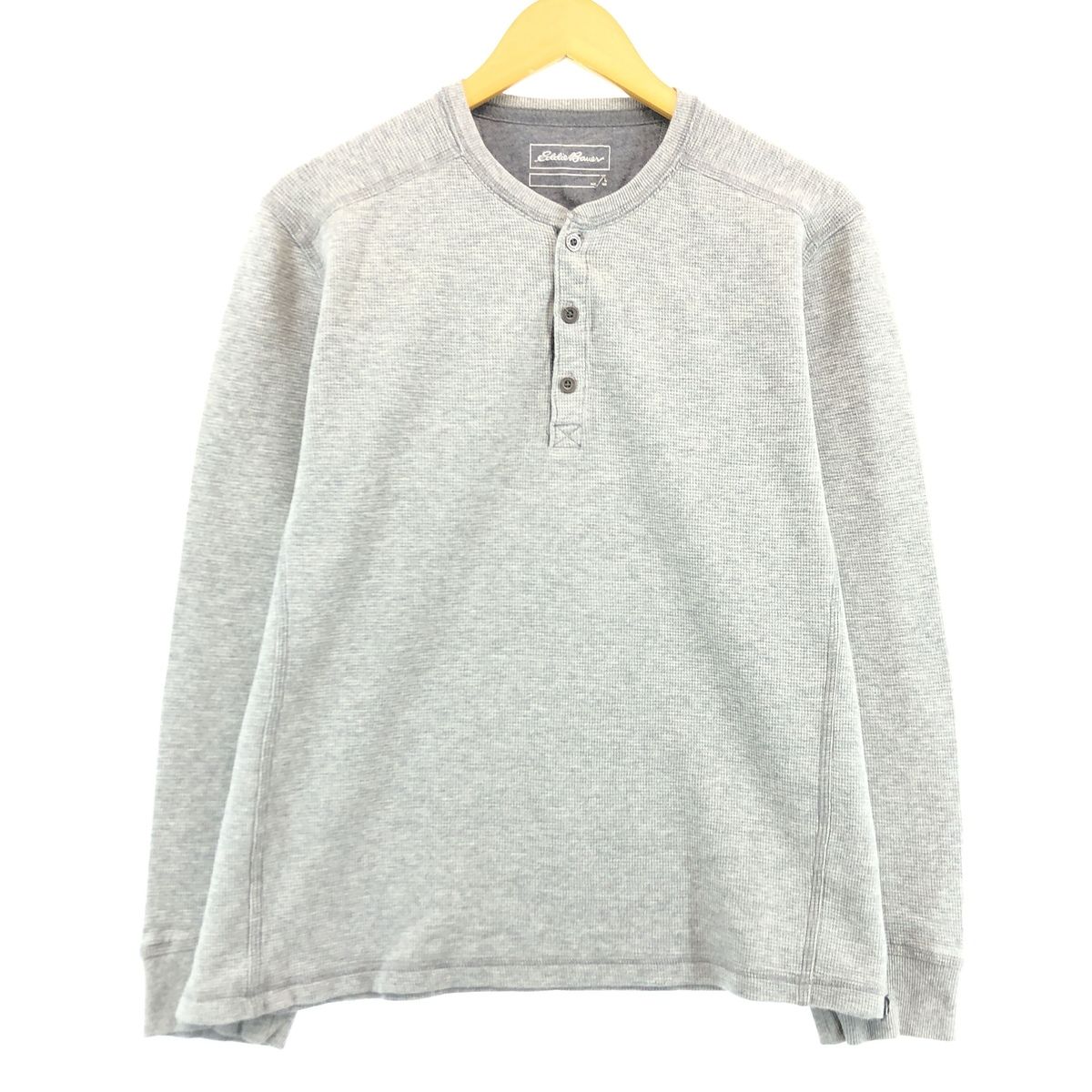 古着 エディーバウアー Eddie Bauer ヘンリーネック サーマルロングTシャツ メンズM/eaa430000