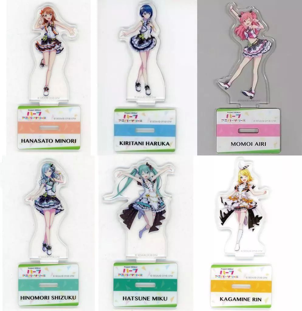 中古】アクリルスタンド・アクリルパネル 全6種セット 「プロジェクト