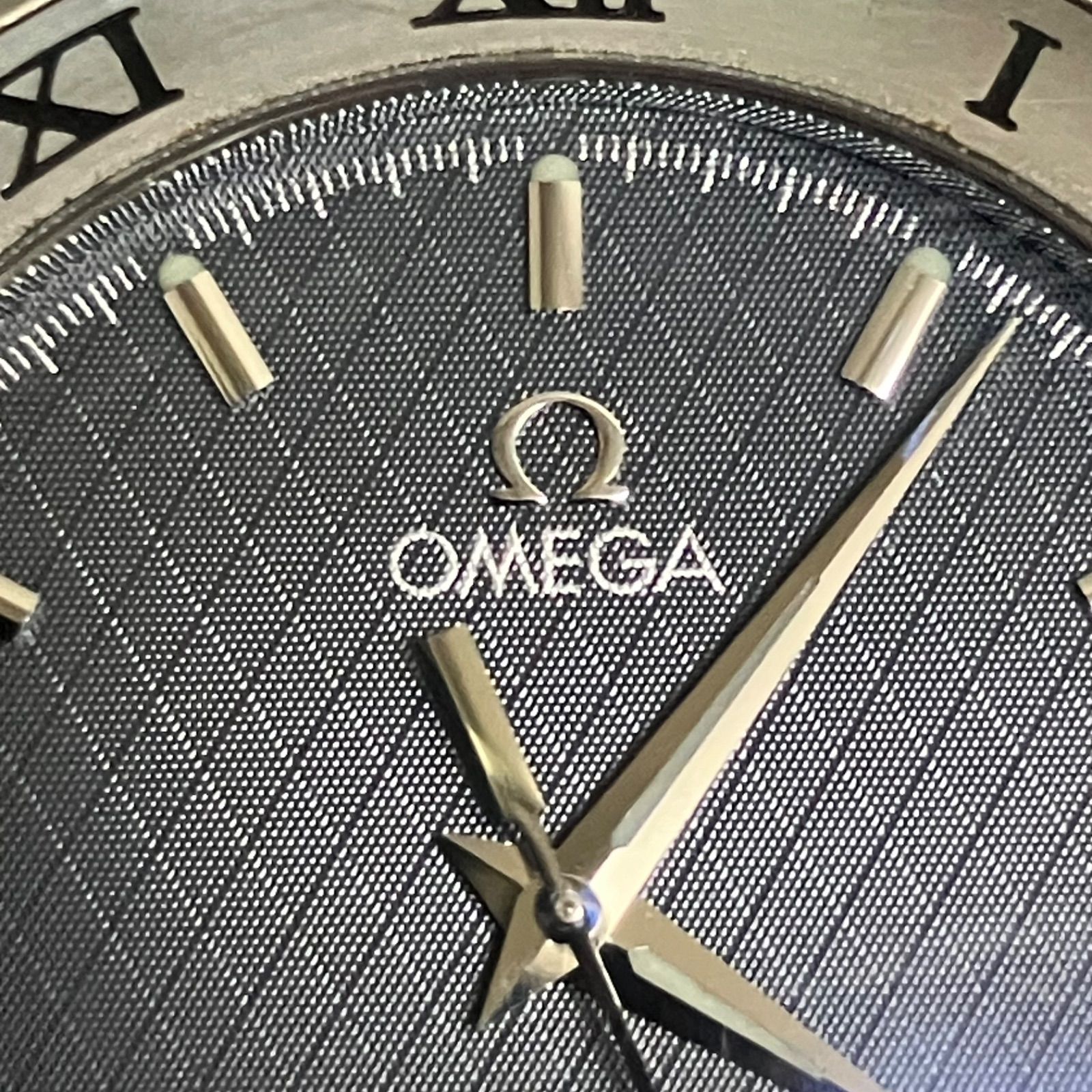 8日削除】OMEGA コンステレーション SS デイト ブルー文字盤