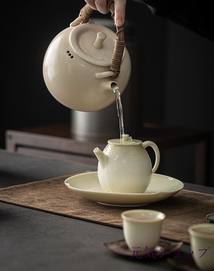 台湾茶器 莉縈さん 柴燒壺☆茶壺 作家物 茶壷急須 ティーポット