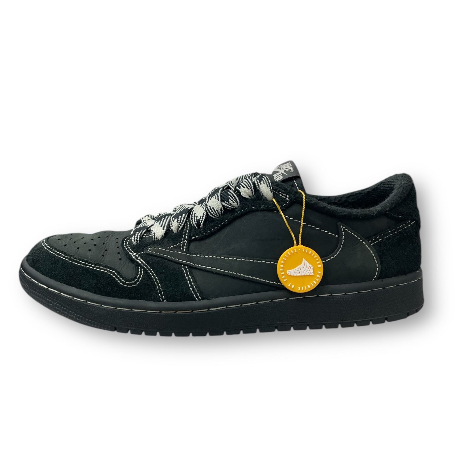 Nike aj1 low ブラックファントム 27.5cm NIKE Travis Scott Air 
