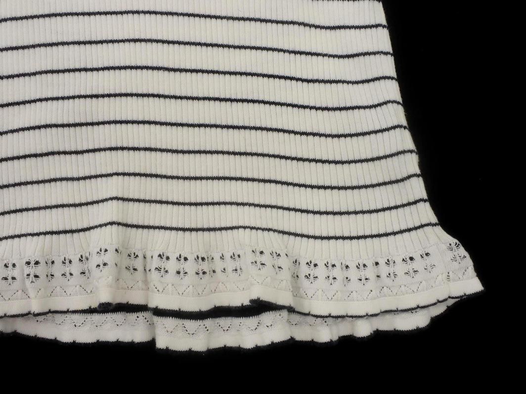 Courreges クレージュ ボーダー サマー ニット セーター size38