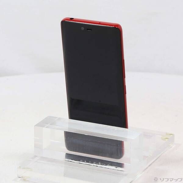 中古品〕 Rakuten Hand 64GB クリムゾンレッド P710 楽天 SIM