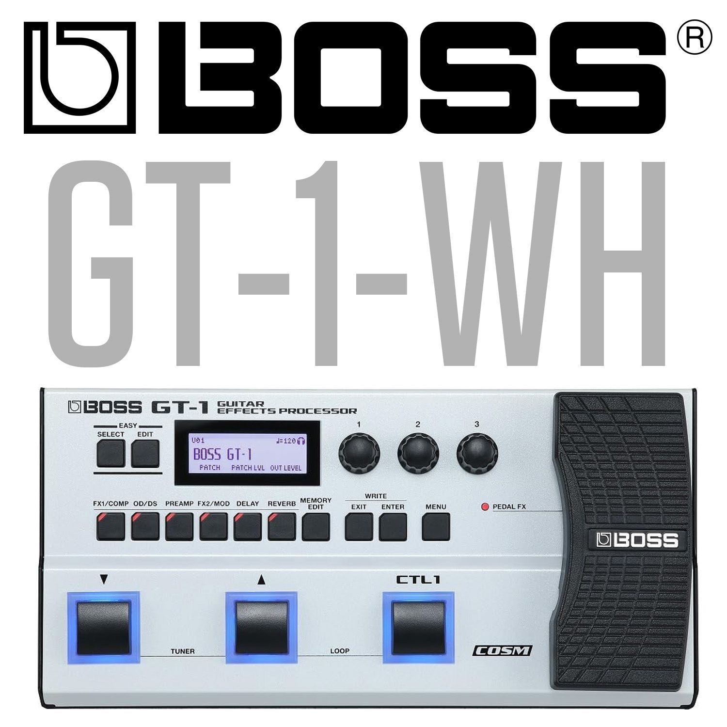 【美品】BOSS GT-1 ギターエフェクター　マルチエフェクター BOSS GT-1 マルチエフェクター ボス ｜イケベ楽器店オンラインストア