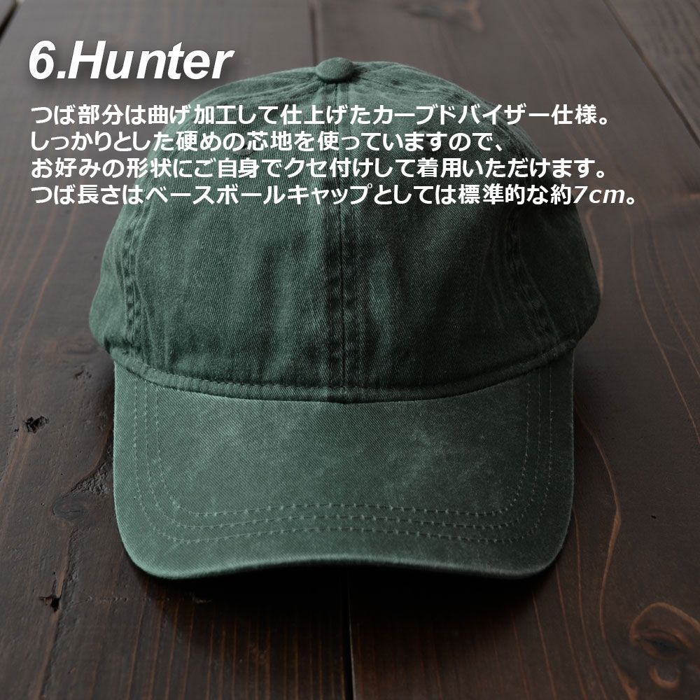 チャコール　PACIFIC HEADWEAR / パシフィックヘッドウェア ビンテージウォッシュBBキャップ［300WC/300C］