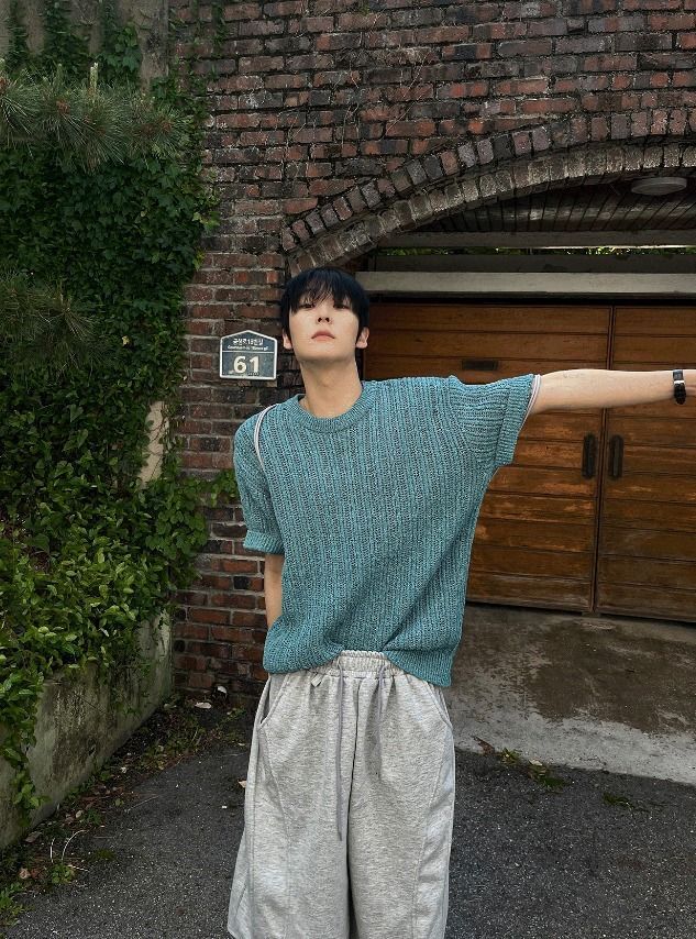 [COSYHARU公式]Fascale Buccle Scarlet Round Knitwear Fascale Buccle Scarlet Round Knitwear - COSYHARU | 60