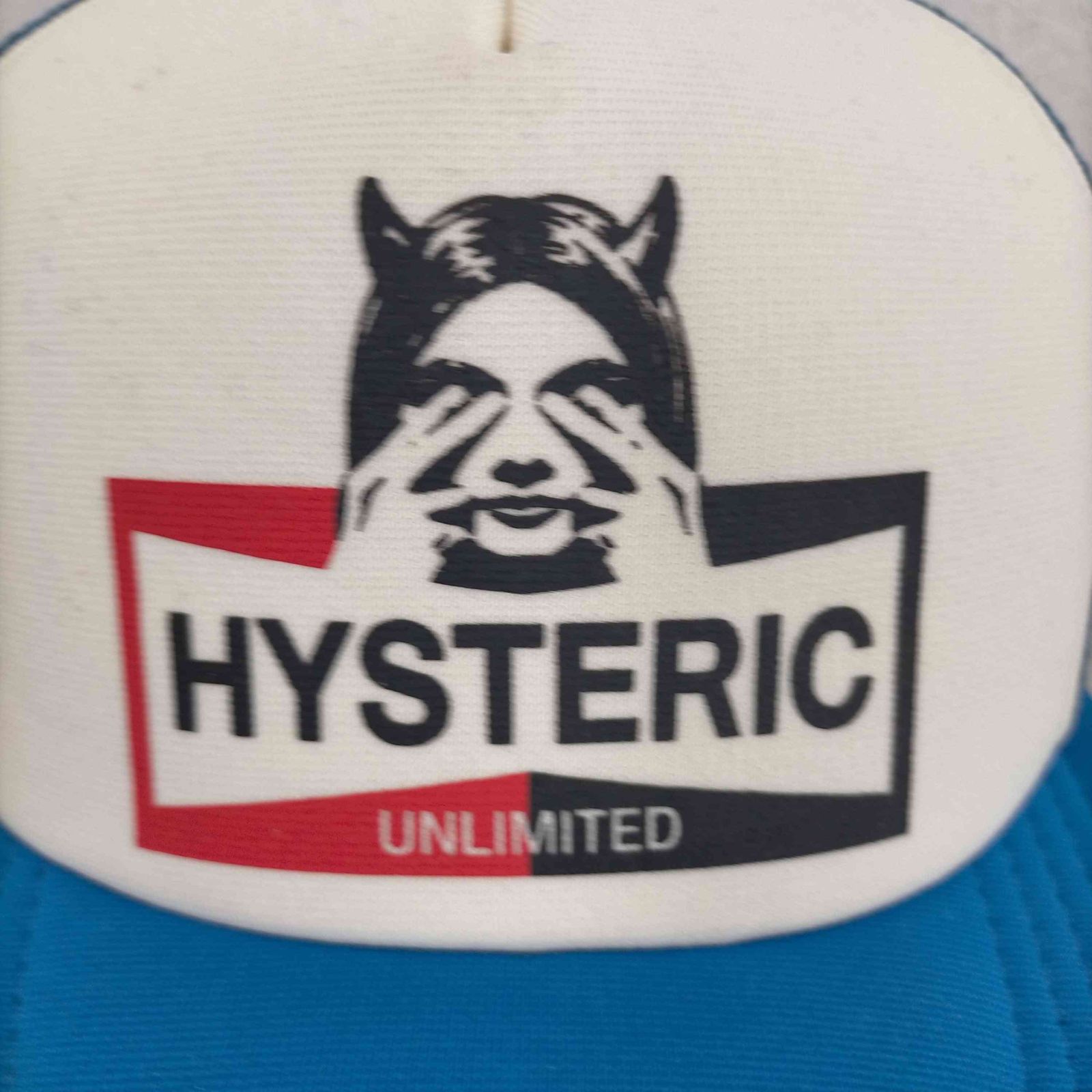 ヒステリックグラマー HYSTERIC GLAMOUR UNLIMITED メッシュキャップ