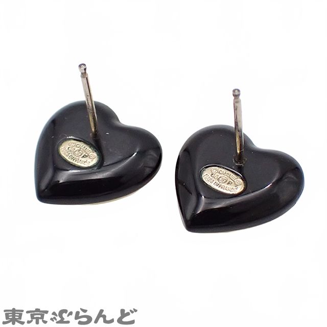 シャネル CHANEL ココマーク ハートモチーフ ピアス 06P ヴィンテージ