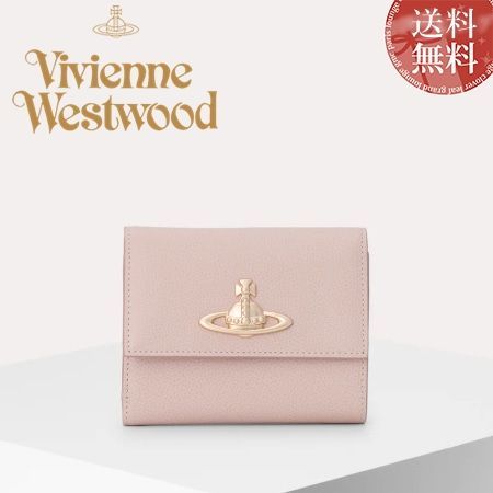 正規品 ヴィヴィアン ウエストウッド Vivienne Westwood 財布 折財布 EXECUTIVE ファスナー付き三つ折り財布 ピンク