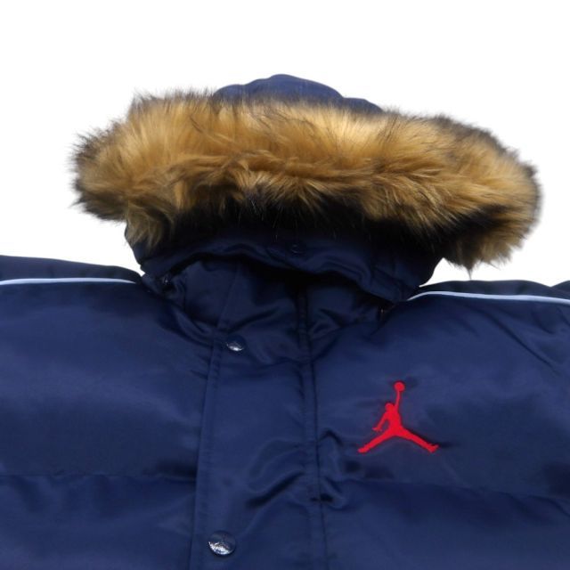 supreme Jordan ダウンジャケット ネイビー Supreme Jordan Puffer Jacket (FW24) - $368