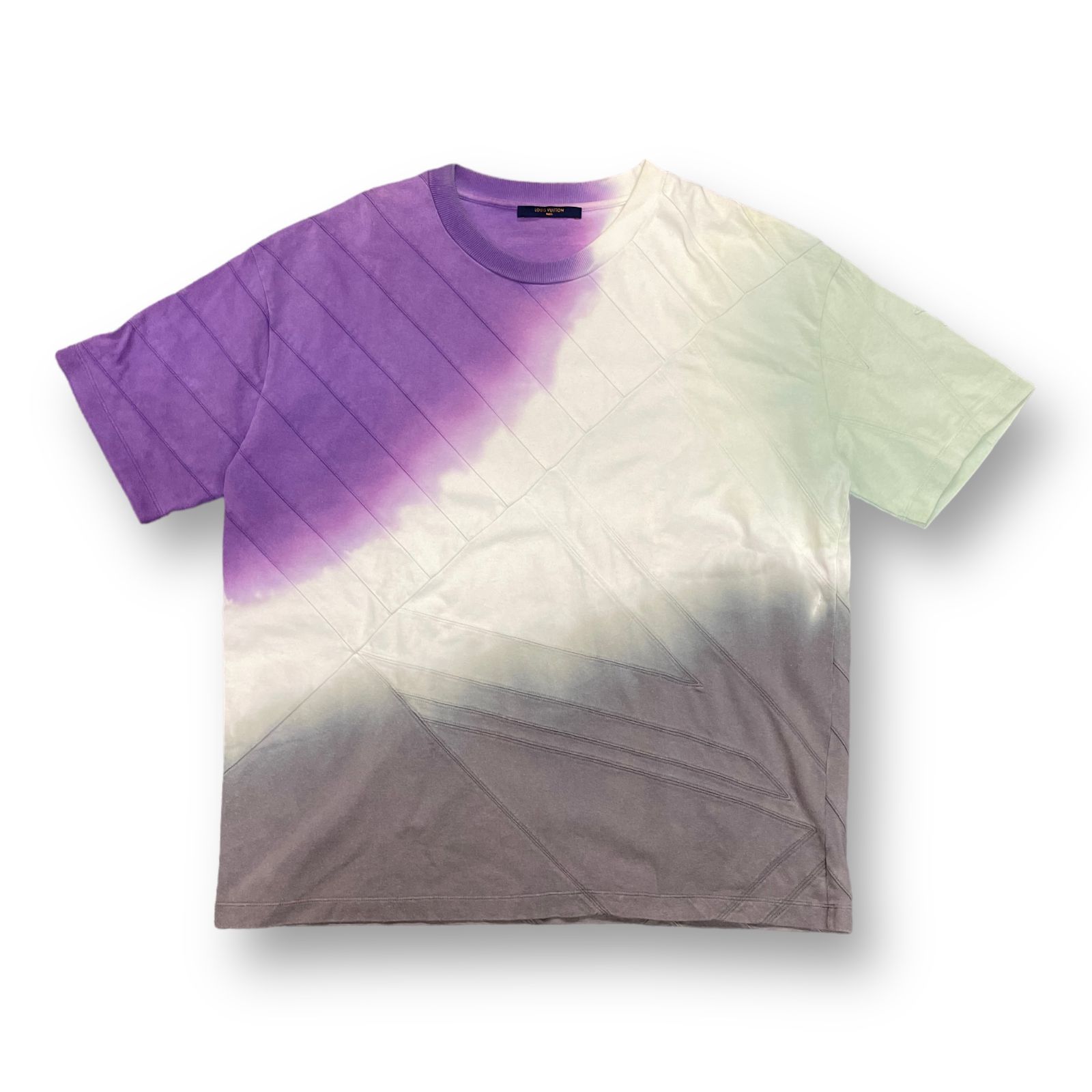 定価167200円 国内正規 LOUIS VUITTON パッチワーク タイダイ染め T