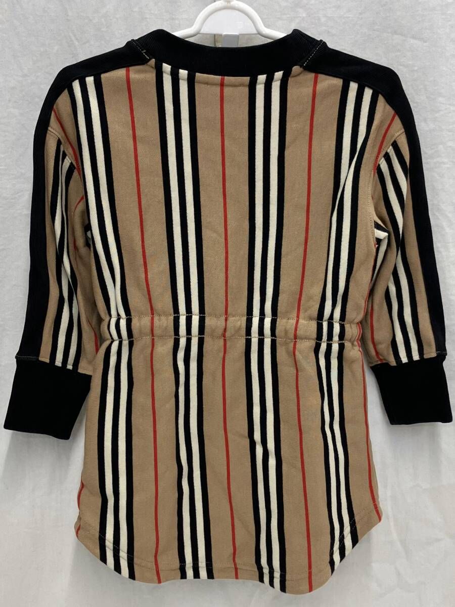 BURBERRY バーバリー アイコン ストライプ ワンピース スウェット