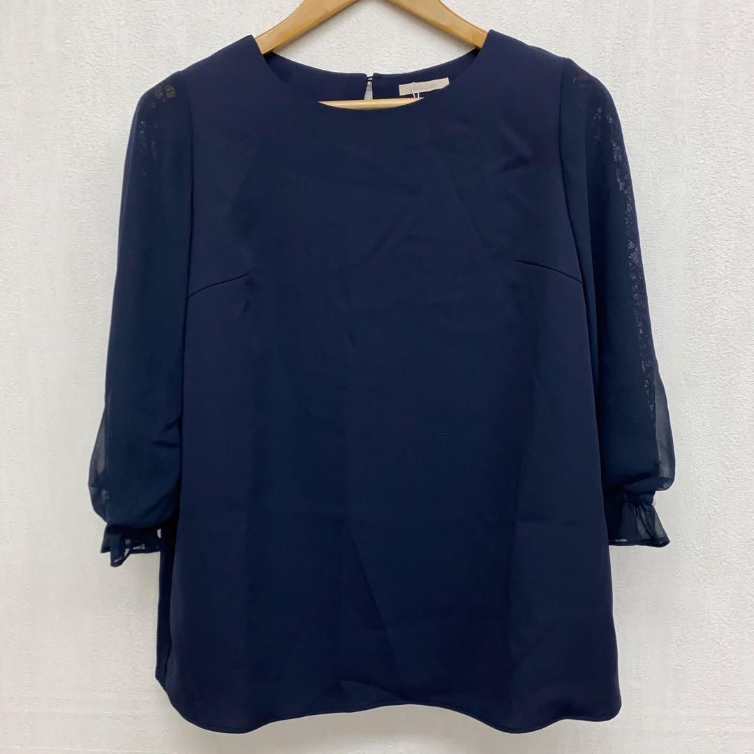 m4921 ローズティアラ Rose Tiara レース切替 ブラウス